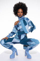2 CATCH FEELINGS PATCHWORK JOGGER