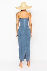 3 IS BETTER THAN 2 MAXI LACE UP DRESS