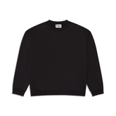 350 GSM 'Black' Fleece Crewneck