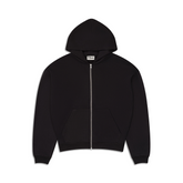 350 GSM 'Black' Zip-Up Hoodie