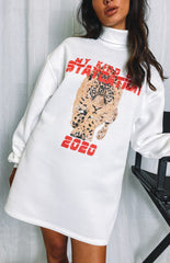 All or Nothing Dress White