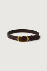 BLAKE OVAL LEATHER BELT