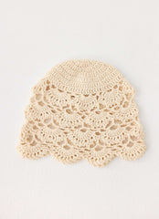 Cabana Girl Crochet Hat - Ivory