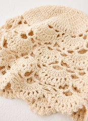 Cabana Girl Crochet Hat - Ivory