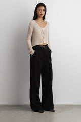LIGHTWEIGHT KNIT CARDIGAN