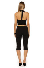 City Lights Black Jersey Capri Pants - PRE ORDER