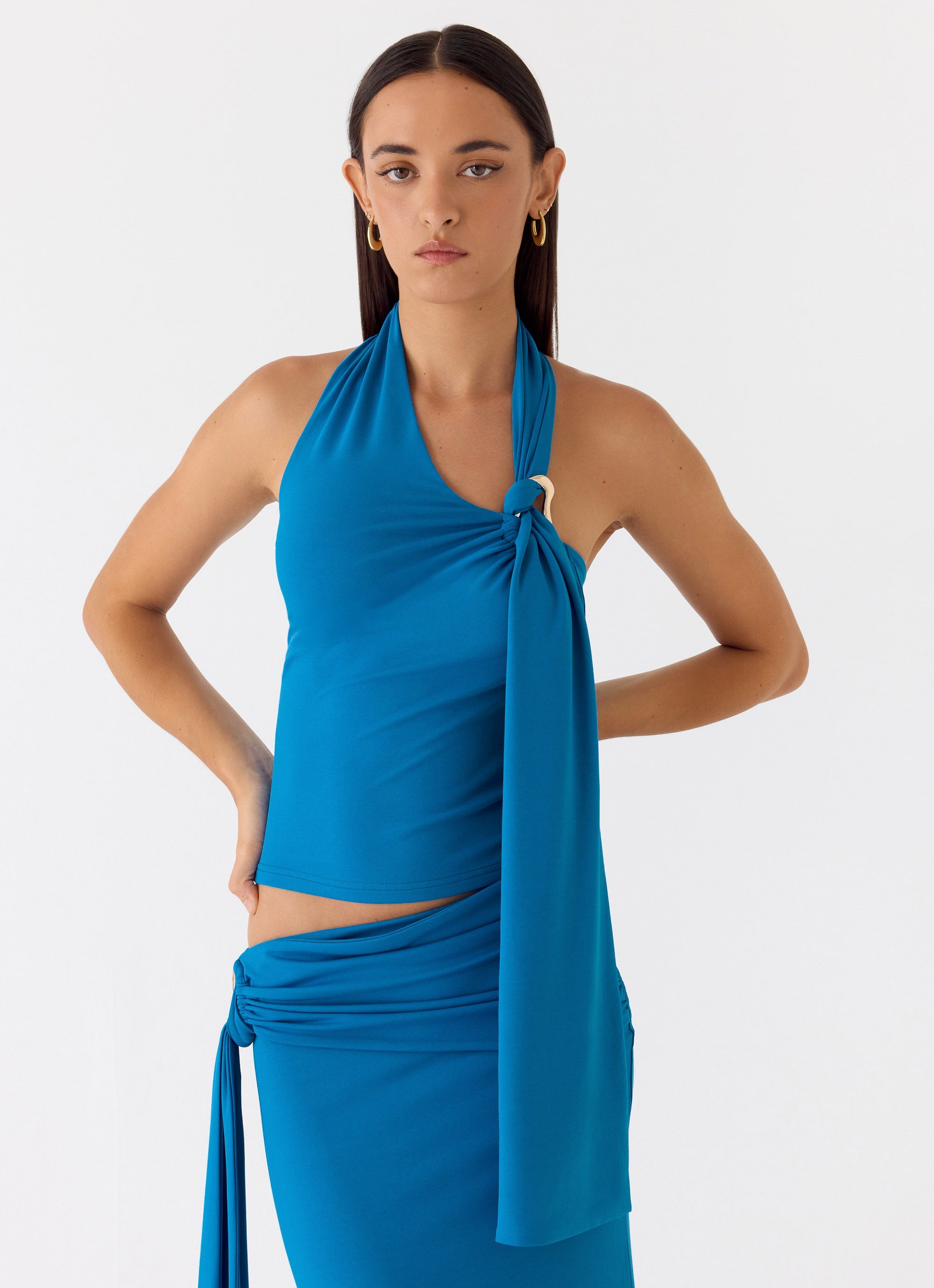 Demiase Top - Royal Blue
