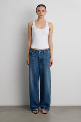 MID-RISE STRAIGHT LEG JEAN