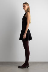HIGH NECK MINI DRESS