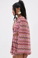 A DAY IN THE HAMPTONS KNIT ROMPER