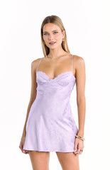 Noeline Lilac Mini Dress