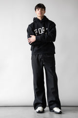 ELASTIC WAIST NYLON PANT