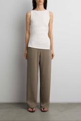 MID-RISE WIDE LEG PANT