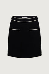 KNIT MINI SKIRT