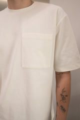 HEAVY COTTON FRONT POCKET T-SHIRT