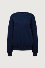 FLEECE STUDIO CREWNECK SWEATSHIRT WITH POCKETS
