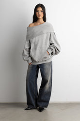 SLOUCHY OVERSIZED HOODIE
