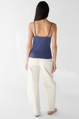 HIGH NECKLINE TANK TOP