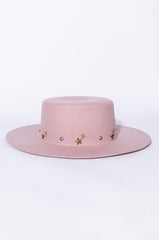 A KISS TO BUILD A DREAM ON WOOL BRIM HAT