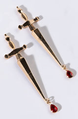A LOVE LETTER STATEMENT EARRING