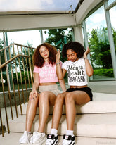American Show Waist Letter Graphic T-shirt