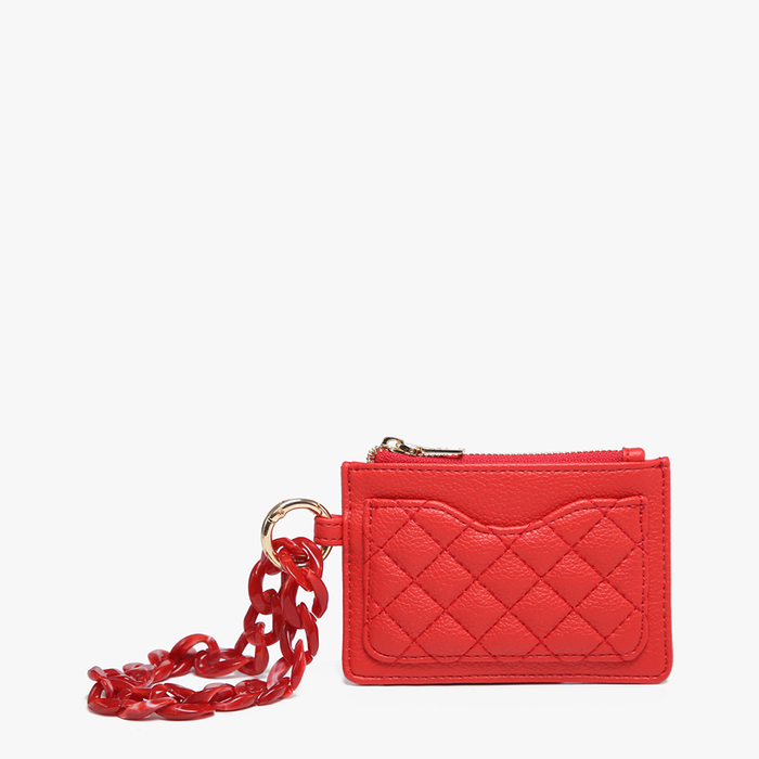 Rhodes Wristlet (red)