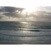 Sunset Over Ocean Wall Decal Printed | Walllhogs