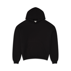 350 GSM 'Black' Fleece Hoodie