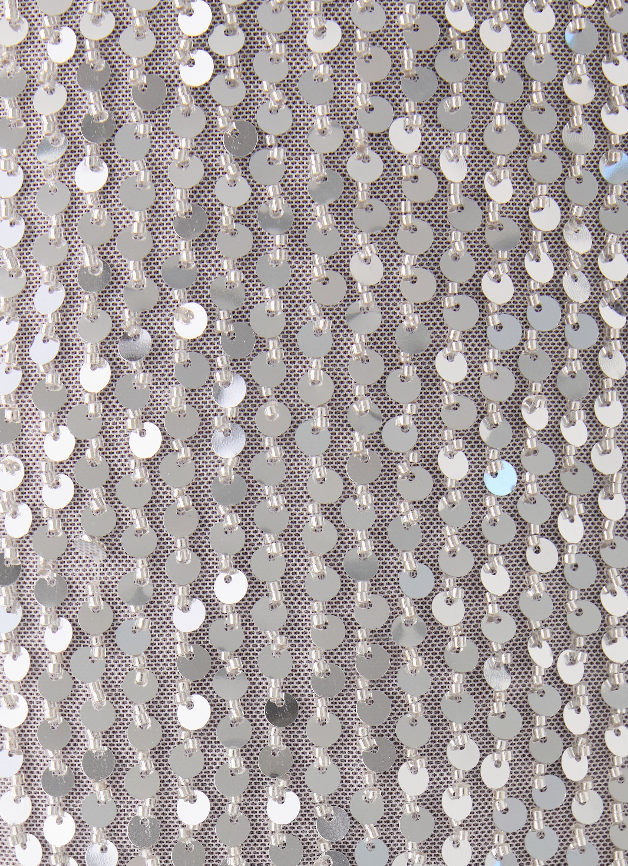 Alula Sequin Mini Dress - Silver