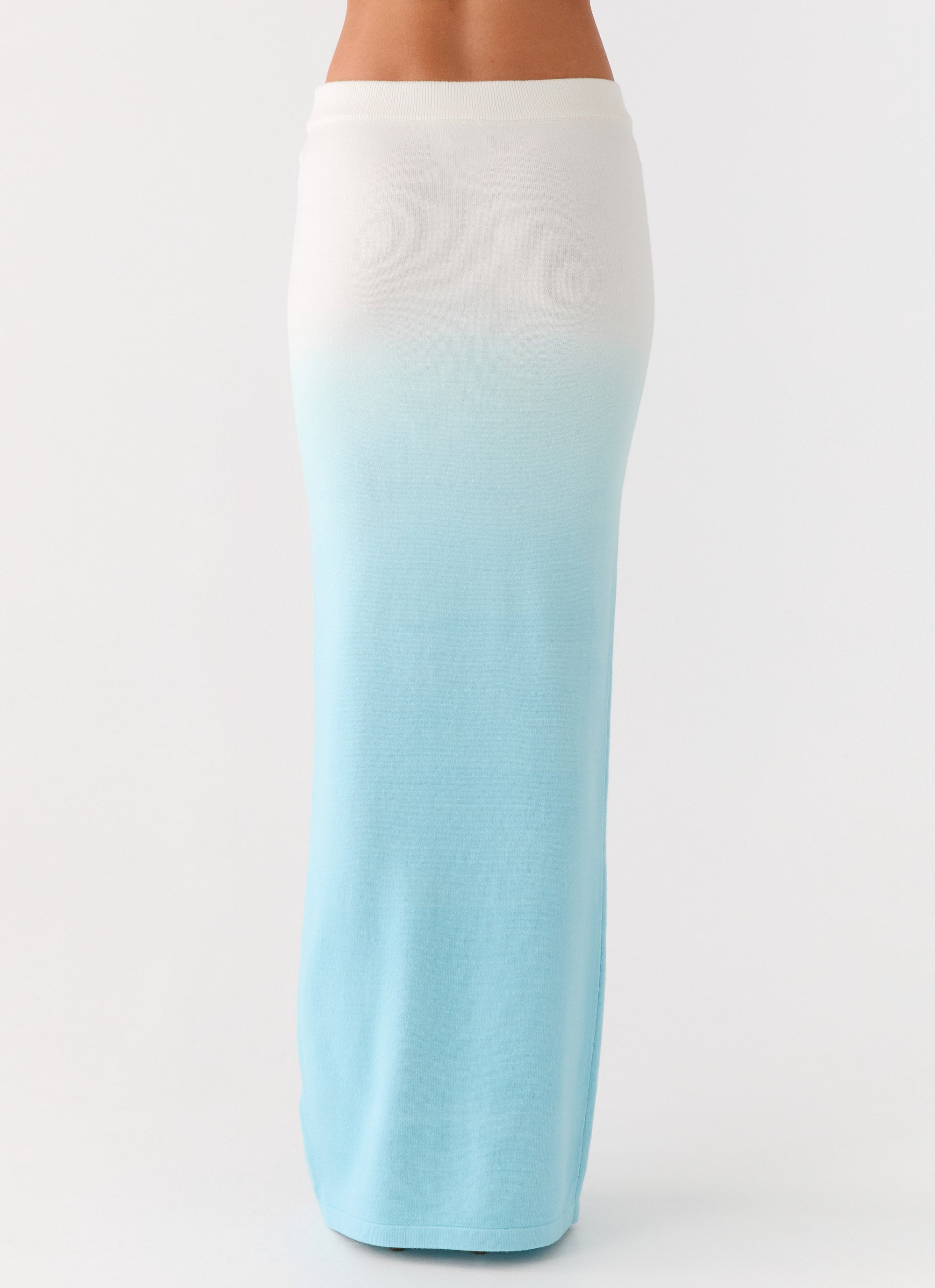 Deep Sea Kiss Maxi Skirt - Blue Ombre