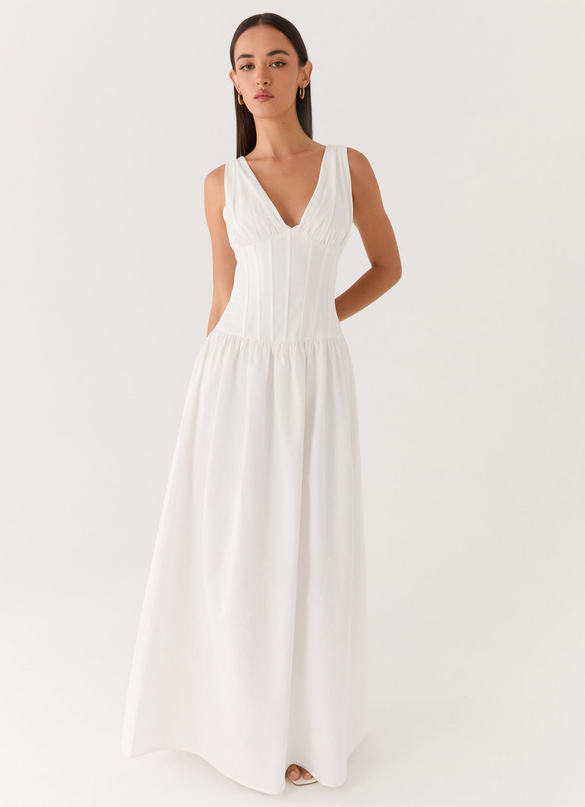 Eunbi Maxi Dress - White