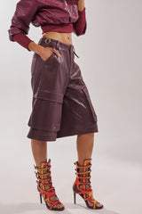 AKIRA GOLD FEVER ORANGE MULTI OMBRE OPEN TOE BOOTIE
