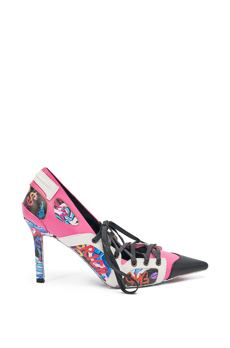 AKIRA GOLD FIRST STRING GRAFFITI PUMP