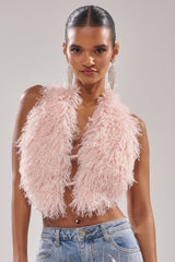 ACT UP FUR BLOUSE