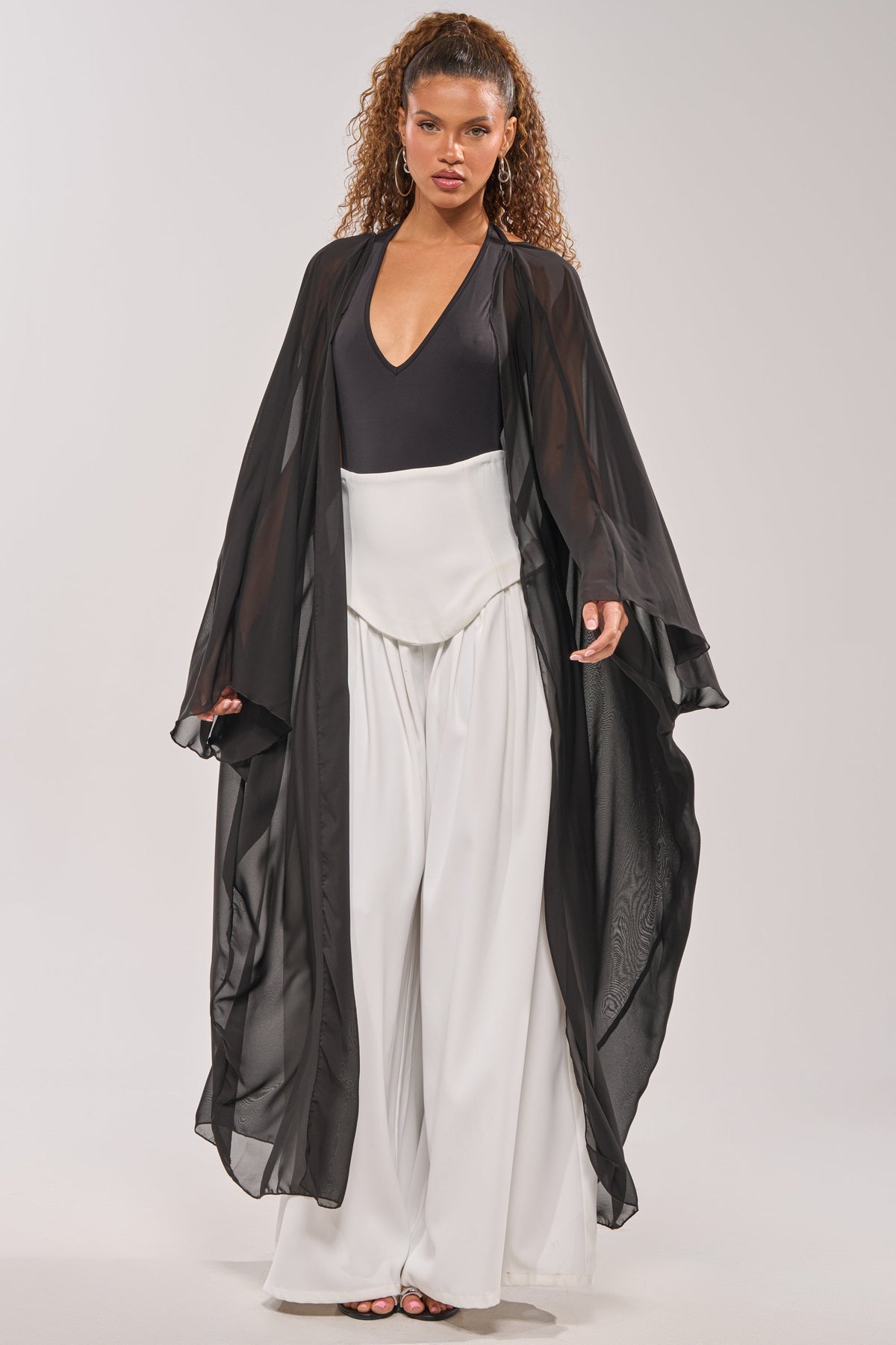ADDAMS CAPE BODYSUIT