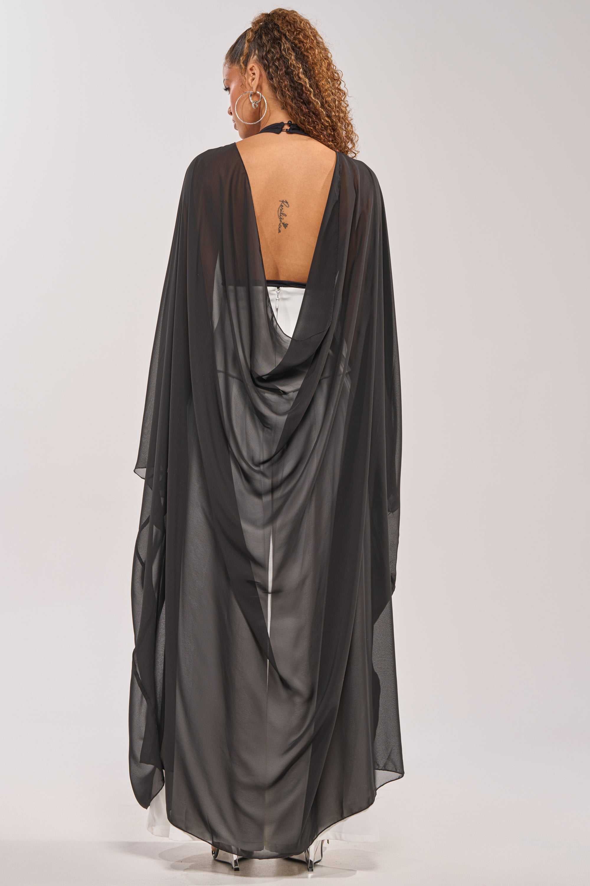 ADDAMS CAPE BODYSUIT