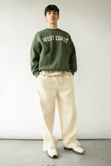 ELASTIC WAIST NYLON PANT