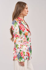 ALESSANDRA SATIN BLAZER