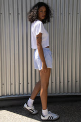 LACE TRIM BOXER SHORTS