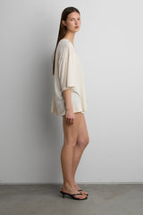 OVERSIZED V-NECK T-SHIRT