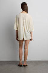 OVERSIZED V-NECK T-SHIRT
