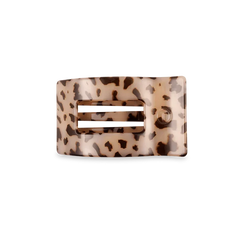 Blonde Tortoise Small Flat Rectangle