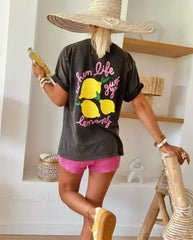 Casual Streetwear Gothic Long Sleeve T-shirt