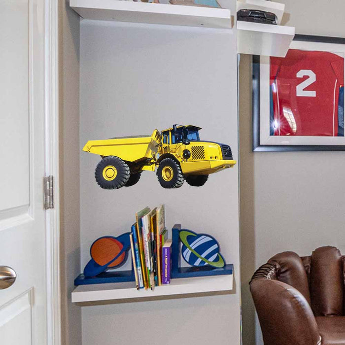 10x24 inch Off Road Dump Truck Installed in Alcove