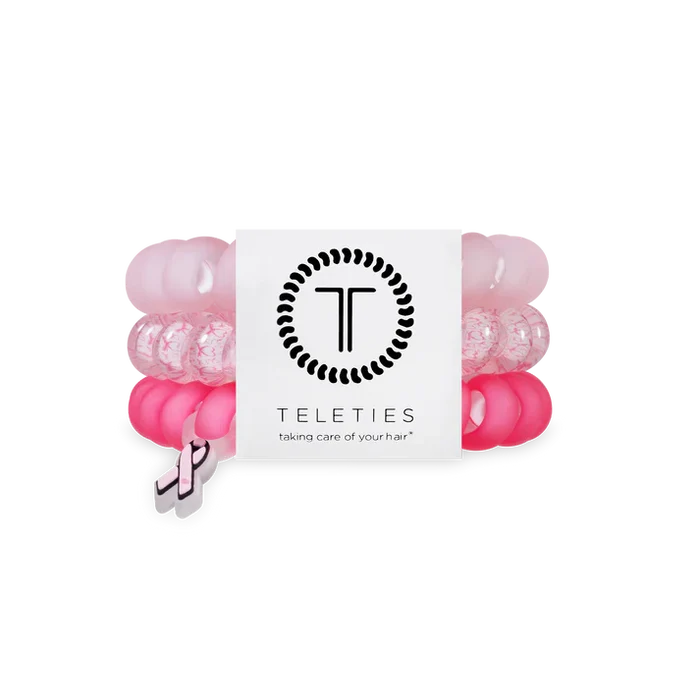 Pink Ribbon Power Small Teletie