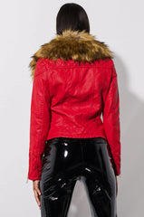 ABEL RED AND BROWN FUR